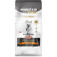 Biofeed Euphoria Fresh Adult Mini & Small Hundfoder Med Fläsk Och Gås 8kg