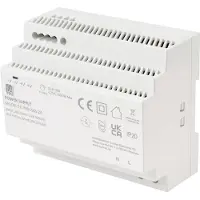 TRU COMPONENTS TC-13710896 DIN-skena nätaggregat Förbrukning (standby) 0.3 W 24 V/DC 6.25 A 150 W Antal utgångar:1 x Innehåll 1 st