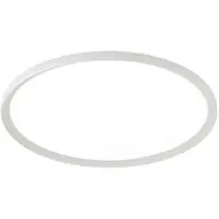 Orion LED taklampa Kant, dimbar, Vitt / opal, Vardagsrum / matsal, Aluminium / grå / zink, Modern, LED-taklampa