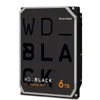 Western Digital WD Black WD6004FZBX - Hårddisk - 6 TB - gaming - inbyggd - 3.5 - SATA 6Gb/s - 7200 rpm - buffert: 256 MB