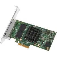 Intel Ethernet Server Adapter I350-T4 - Nätverksadapter - PCIe 2.1 x4 låg profil - 1000Base-T x 4