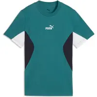 Puma T-shirts med korta ärmar ESS BLOCK TEE B pojkar - Grön - 13 / 14 Jahre