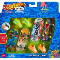 Hot Wheels Tricked Out Skate Fingerboardpaket 4