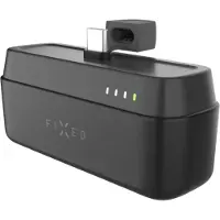 FIXED Zen 5 - Powerbank - plug-in - 5000 mAh - 18,5 Wh - 20 Watt - 3 A - PD 3.0 (24 pin USB-C) - sort