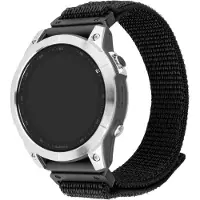 FIXED - Slinga för smart klocka - 26 mm, nylon - 160-210 mm - svart