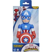 Spidey and his Amazing Friends Spidey & Friends figur 22,5 cm - Captain America