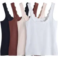 The Set Topp choklad / puder / svart / vit