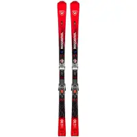 Rossignol - Skidpaket (skidor + bindning) - Hero LT TI K + NX12 2027 för UnisexTrä - Storlek 177 cm - Röd