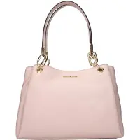 Michael Kors Rosa Läderaxelväska