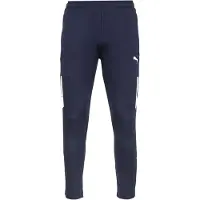 Puma Sportbyxa 'Team Liga' mörkblå / vit