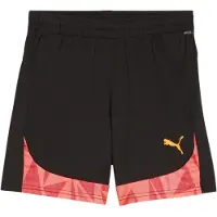 Puma Sportbyxa röd / melon / svart