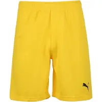 Puma Sportbyxa 'TeamRise' gul / svart