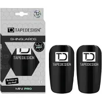 Tape Design Benskydd svart / vit
