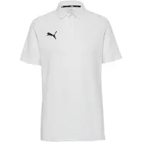 Puma teamGOAL Casuals Piké - White, storlek 3XL