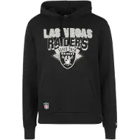 New Era Sweatshirt 'Raiders' svart / vit