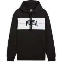 Puma Sweatshirt 'Squad' svart / vit