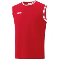 Jako Trikå 'Center 2.0' blodröd / vit