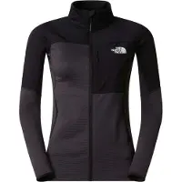 The North Face - Fleece dam - W Polartec Powergrid Stormgap Jacket Asphalt Grey TNF Black för UnisexUll - Storlek XS - Grå