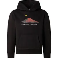 The North Face - För barn under 6 år - B Mountain Night Relaxed Hoodie TNF Black för UnisexBomull - Barnstorlek 120-129 - Svart