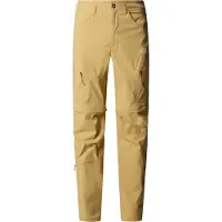 The North Face - Vandringskläder - M Exploration Reg Tapered Convertible Pant Khaki Stone för UnisexNylon - Storlek 36 - Beige