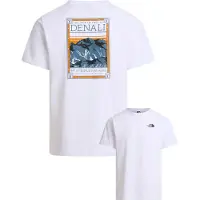 The North Face T-shirt 'North Faces' mörkgrå / orange / svart / vit