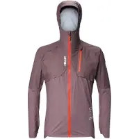 Millet - Trail running kläder - Intense Pro 2,5L Jacket M Pepper för Unisex - Storlek M - Beige