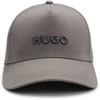 HUGO Cotton-twill cap with logo
