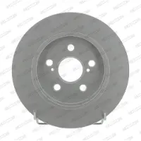 FERODO Bromsskivor DDF1875C bak, full, 2 Stycke