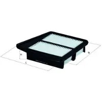 Knecht Luftfilter LX 2835