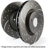 EBC Brakes Bromsskiva GD1338, 2 Stycke