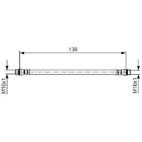Bosch Bromsslang 1 987 481 625