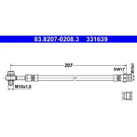 Ate Bromsslang 83.8207-0208.3