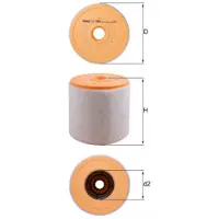MAHLE ORIGINAL Luftfilter LX 4959