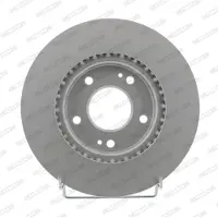 FERODO Bromsskivor DDF2187C fram, ventilerad, 2 Stycke