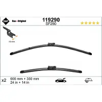 SWF Torkarblad ORIGINAL VISIOFLEX SET 119290 SWF