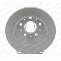 FERODO Bromsskivor DDF1653C bak, full, 2 Stycke
