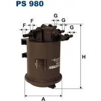 FILTRON Bränslefilter PS980