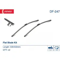 Denso Torkarblad DF DF-247, 530mm, Front, 2 Stycke