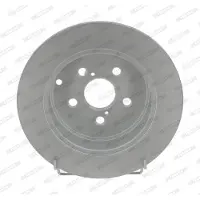 FERODO Bromsskivor DDF1406C bak, full, 2 Stycke
