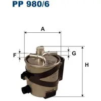 FILTRON Bränslefilter PP980/6