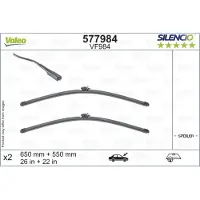 Valeo 650/550 slang-/remset. VF984 SILENCIO FLAT