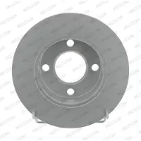 FERODO Bromsskivor DDF128C bak, full, 2 Stycke