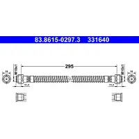 Ate Bromsslang 83.8615-0297.3