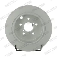 FERODO Bromsskivor DDF2560C bak, full, 2 Stycke