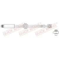 Quick Brake Bromsslang 50.201X