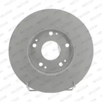 FERODO Bromsskivor DDF2474C bak, full, 2 Stycke