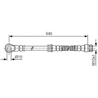 Bosch Bromsslang 1 987 481 724