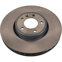 FEBI BILSTEIN Bromsskiva 176802 fram, ventilerad, höggradigt förkolnad, 1 Stycke