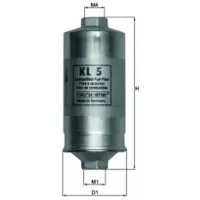 MAHLE ORIGINAL Bränslefilter KL 5