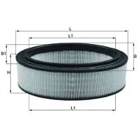 MAHLE ORIGINAL Luftfilter LX 2844